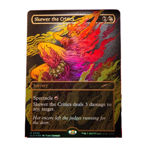 Magic Secret Lair EVERYTHING IS ON FIRE Raised Foil Edition - Trading Card Games - 6