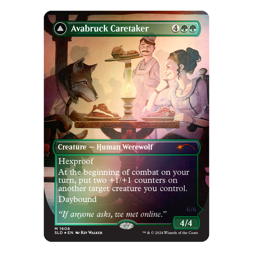 Magic Secret Lair Featuring Not a Wolf Foil Edition - Trading Card Games - 2