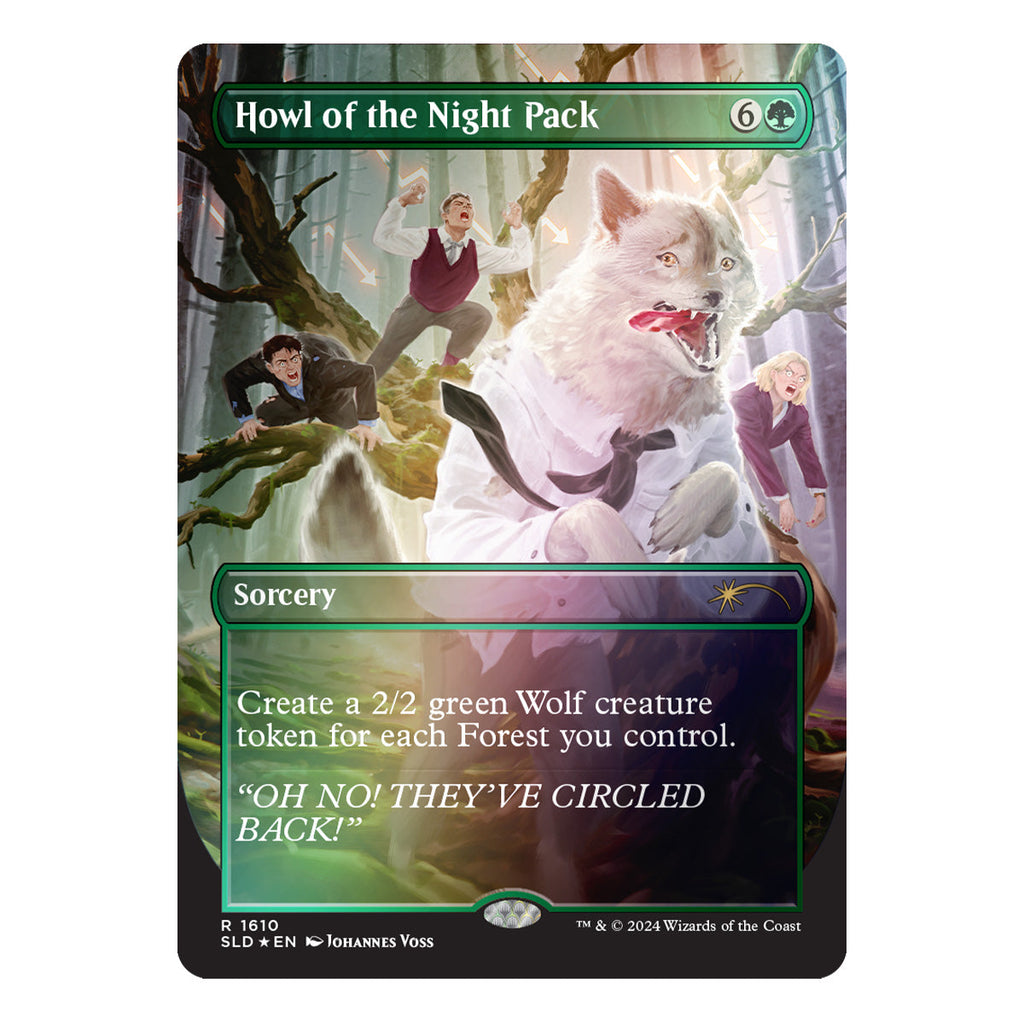 Magic Secret Lair Featuring Not a Wolf Foil Edition - Trading Card Games - 5