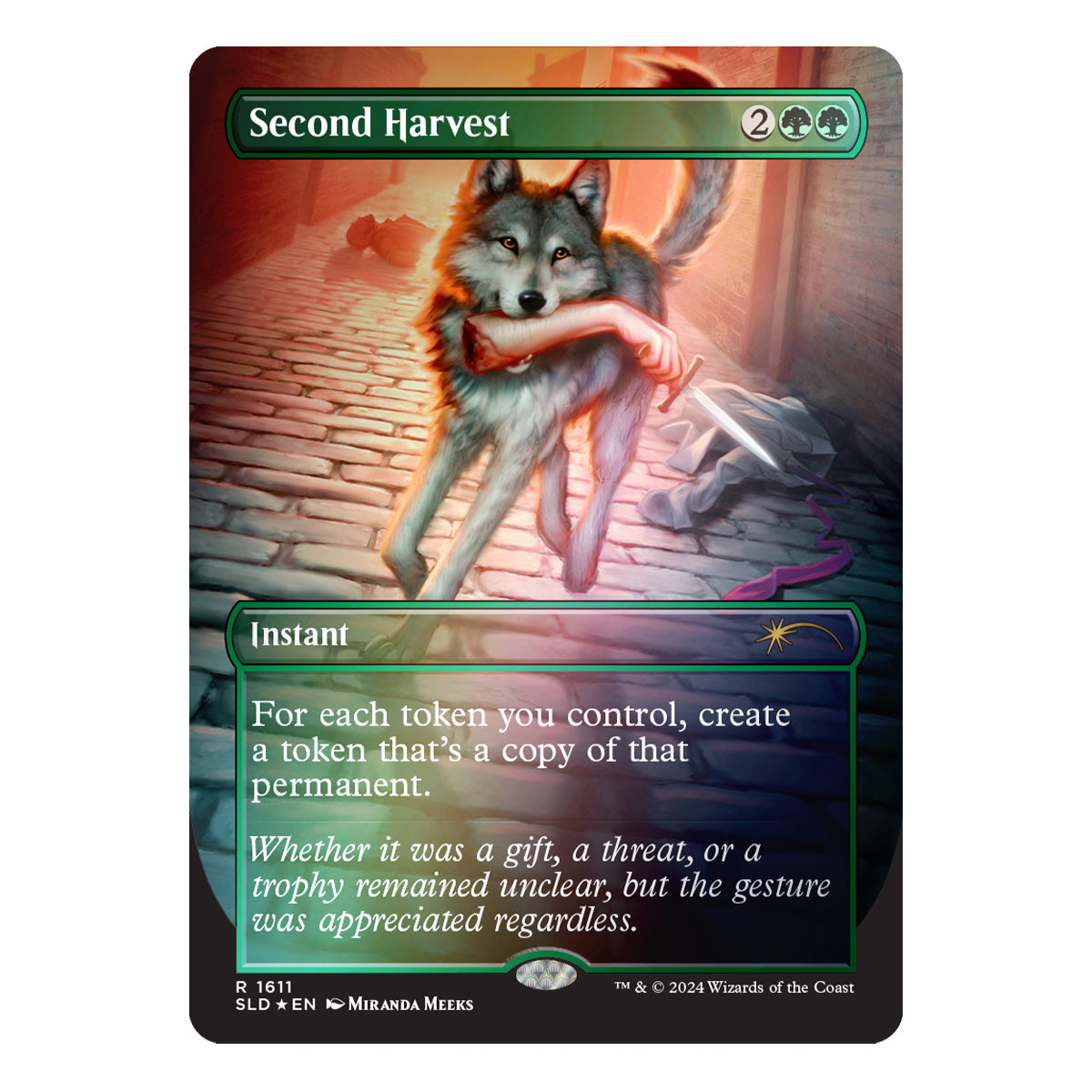 Magic Secret Lair Featuring Not a Wolf Foil Edition - Trading Card Games - 6