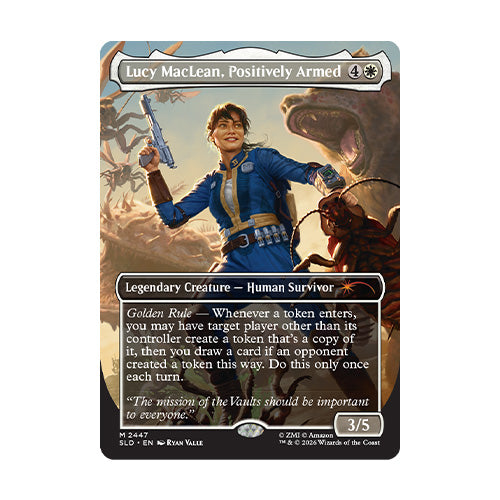 Magic Secret Lair X Fallout Beyond Vault 33 Non Foil Edition - Trading Card Games - 4