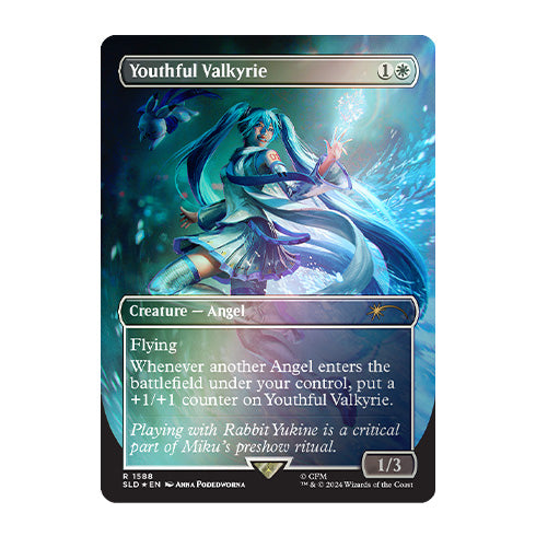Magic Secret Lair x Hatsune Miku Winter Diva EN Foil Edition Super Winter Drop 2025 - Trading Card Games - 3