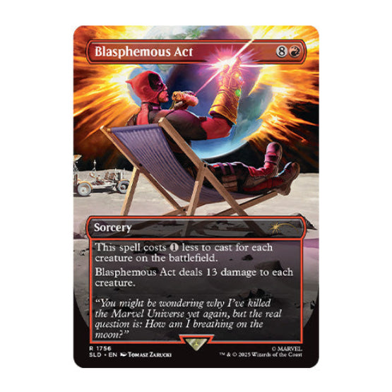 Magic Secret Lair x Marvel's Deadpool NON-Foil Edition - Trading Card Games - 5