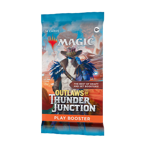 Magic the Gathering Outlaws of Thunder Junction Play Booster (1 Booster Per Sleeve) - Trading Card Games