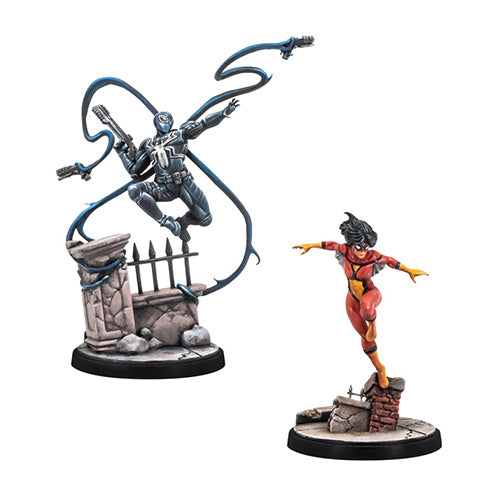 Marvel Crisis Protocol Web-Swinging Heroes Affiliation Pack - Miniatures - 3
