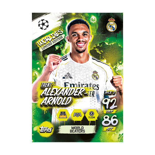 Match Attax UEFA Club Competitions 2025/2026 Edition Mini Tin (Set of 4) - Sports Cards - 10