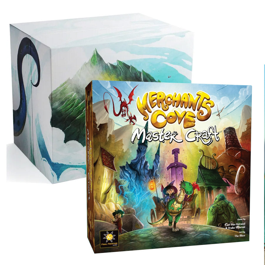Kickstarter Merchants Cove Master Craft Expansion with Mega Box - Board Games