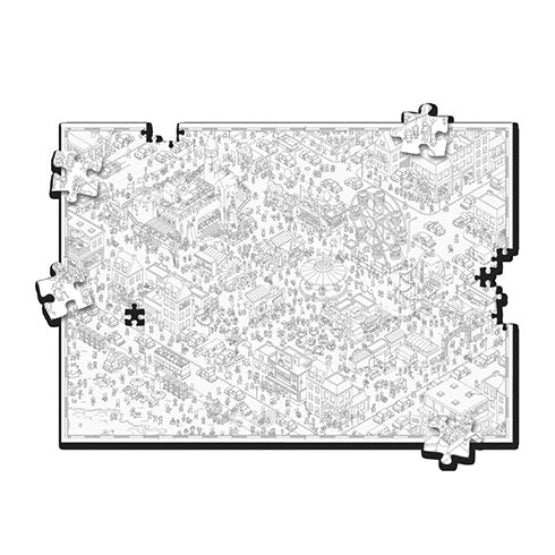 MicroMacro Jigsaw - Funfair - Board Games - 2
