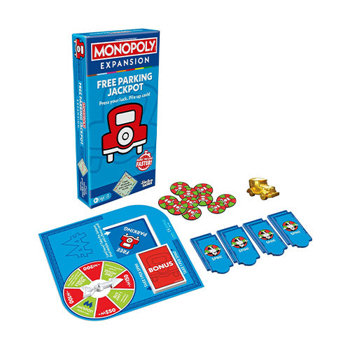 Monopoly Free Parking Jackpot Expansion - Board Games - 3