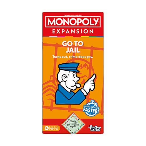 Monopoly Go To Jail Expansion - Board Games