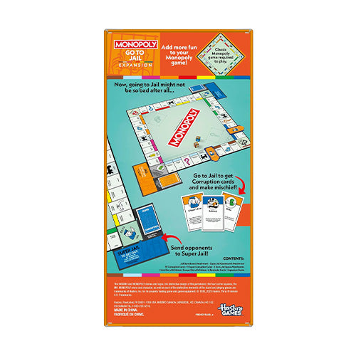 Monopoly Go To Jail Expansion - Board Games - 2