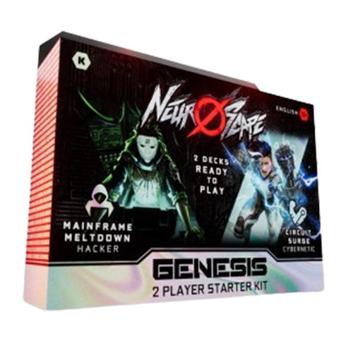 Neuroscape TCG Genesis 2-Player Starter Kit Hacker/Cybernetic - Trading Card Games