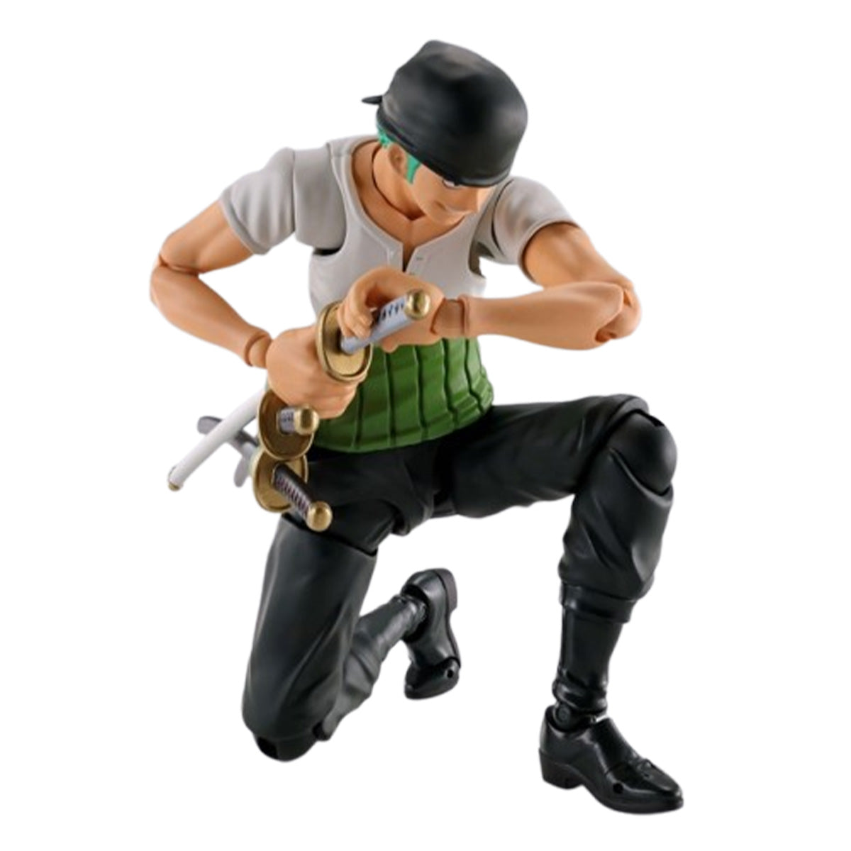 ONE PIECE - S.H.FIGUARTS - RORONOA ZORO (ROMANCE DAWN) - Statues & Figures - 7