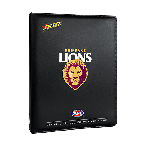 Official AFL Brisbane Lions Collector Card Album - Binders