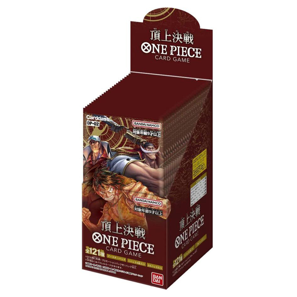 One Piece Card Game Paramount War OP-02 Booster Box Japanese - Trading Card Games