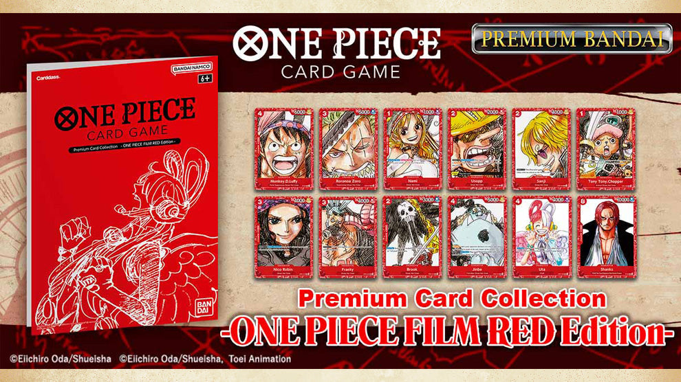 One Piece Card Game Premium Card Collection One Piece Film Red Edition Japanese Version - Trading Card Games - 5