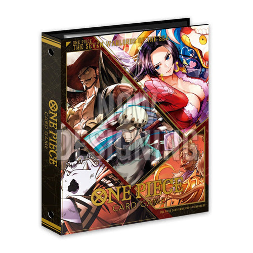 One Piece Card Game 9-Pocket Binder Set Seven Warlords of the Sea - Trading Card Games