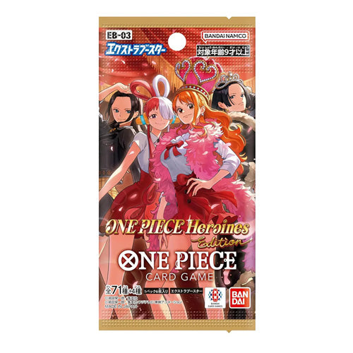 One Piece Card Game Heroines Edition Extra Booster Box EB-03 Japanese - Trading Card Games - 2