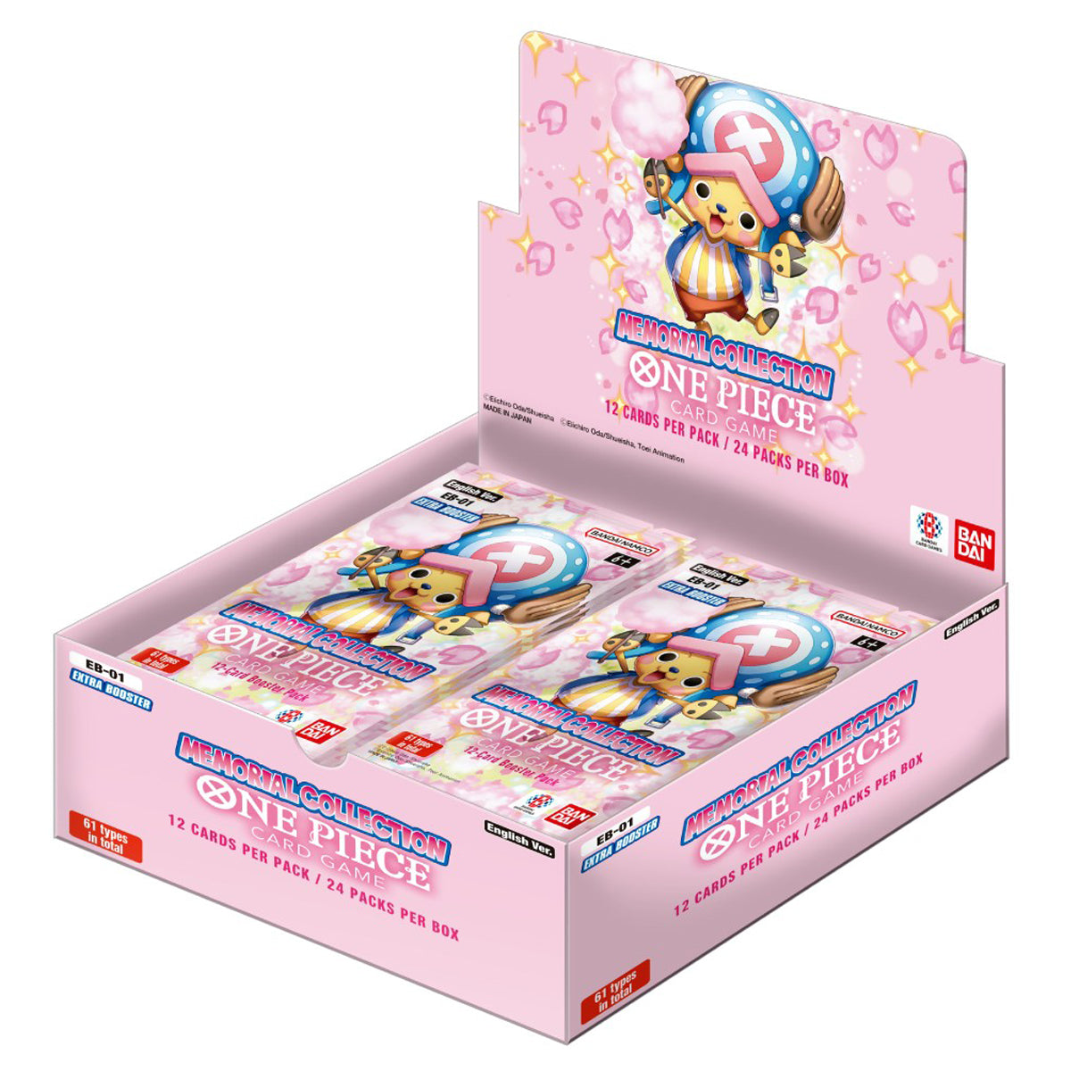 One Piece Card Game Memorial Collection Extra Booster Box [EB-01] - Trading Card Games