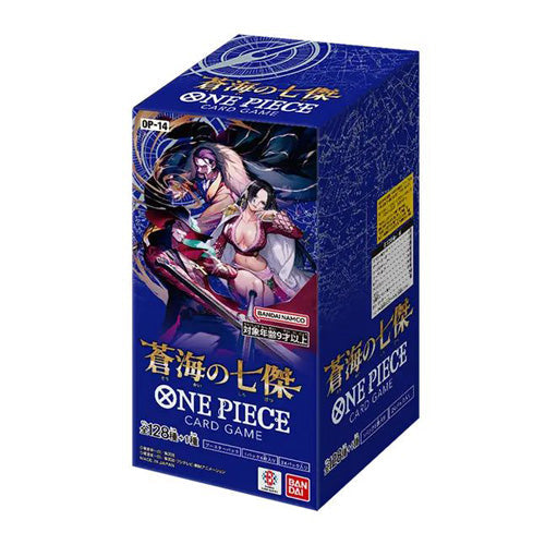 One Piece Card Game OP-14 The Azure Sea's Seven Booster Box Japanese - Trading Card Games