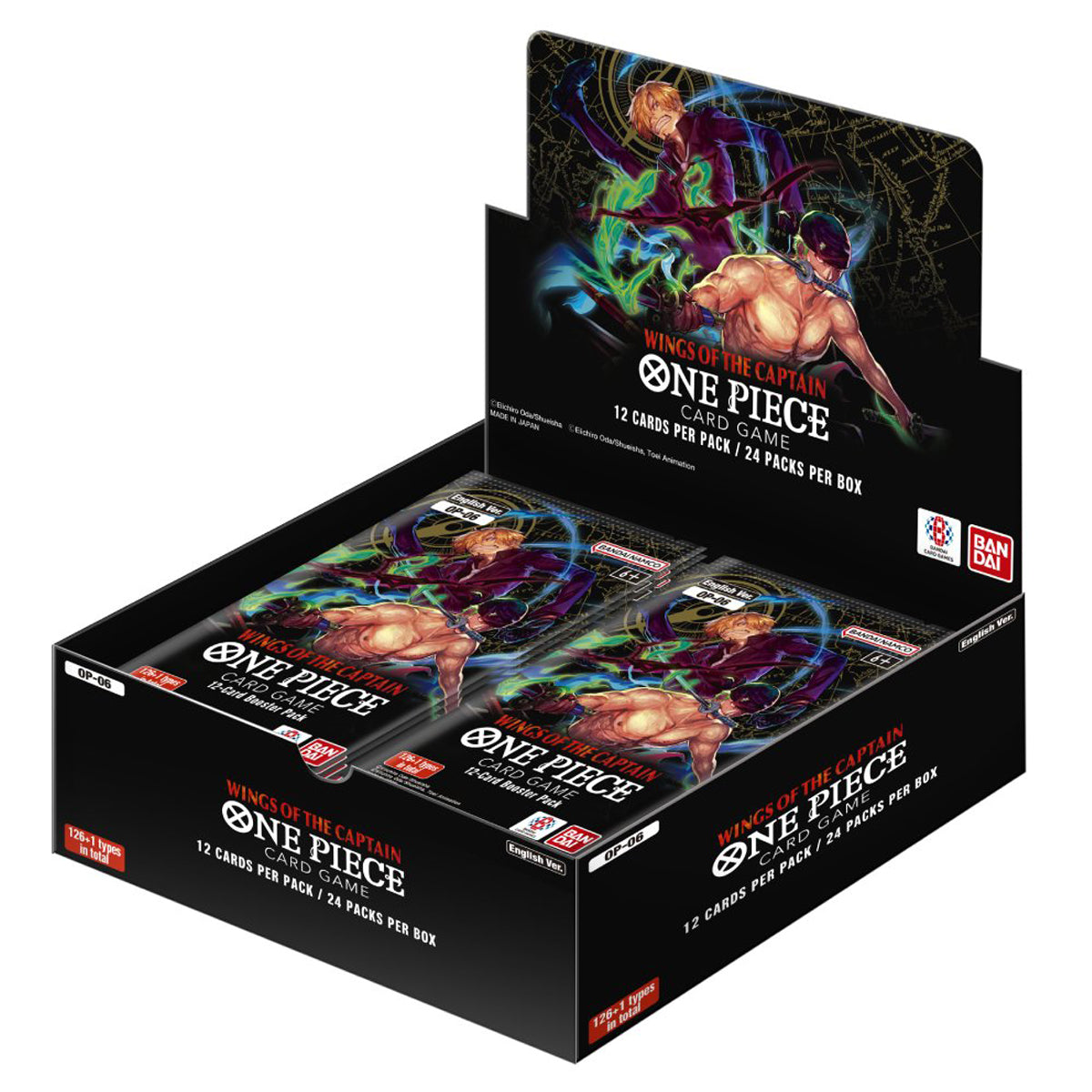 One Piece Card Game Wings of the Captain OP-06 Booster Box - Trading Card Games