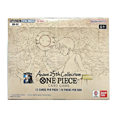 One Piece Extra Booster Box EB-02 Anime 25th Collection (For Asia Box) - Trading Card Games