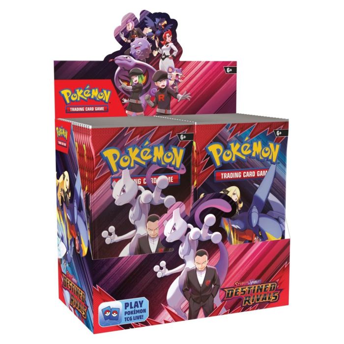 POKEMON TCG Scarlet & Violet Destined Rivals Booster Box - Trading Card Games