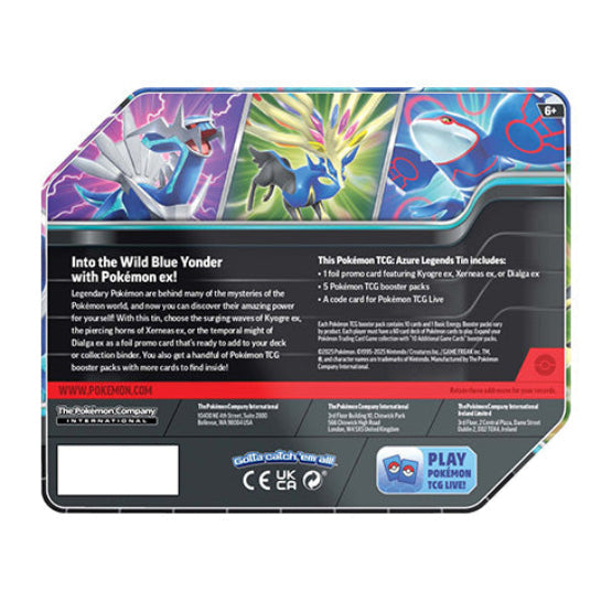 Azure Legends Tin (Set of 3) POKEMON TCG - Trading Card Games - 5