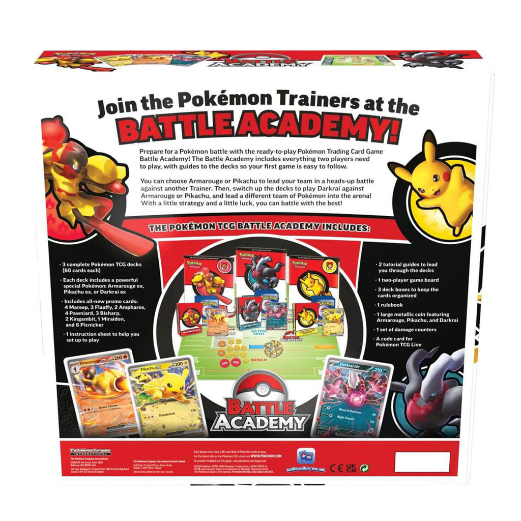 POKEMON TCG Battle Academy Board Game 2024 - Trading Card Games - 3