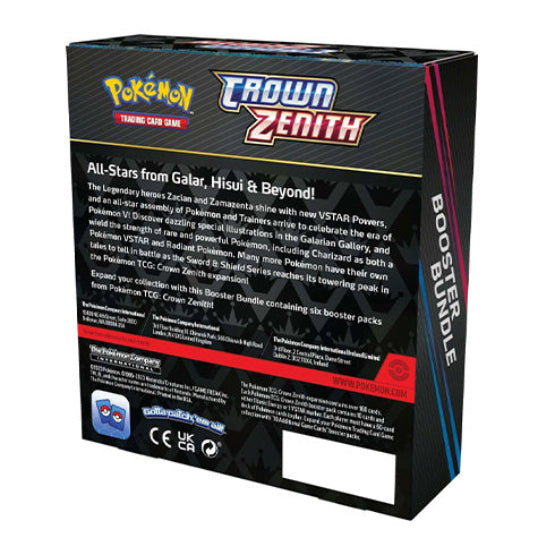 POKEMON TCG Crown Zenith Booster Bundle Set - Trading Card Games - 2