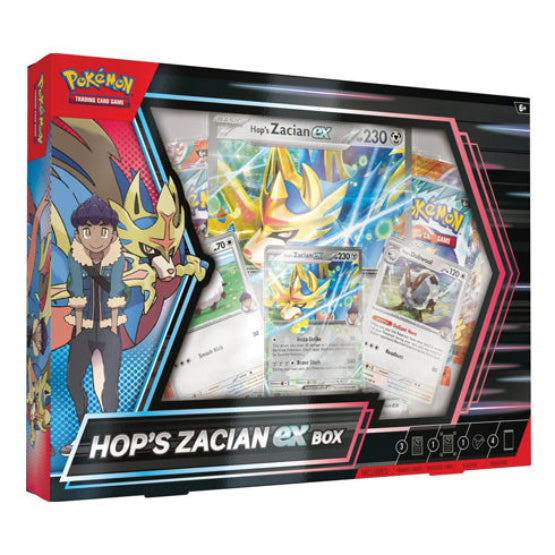 Hop's Zacian ex Box POKEMON TCG - Trading Card Games