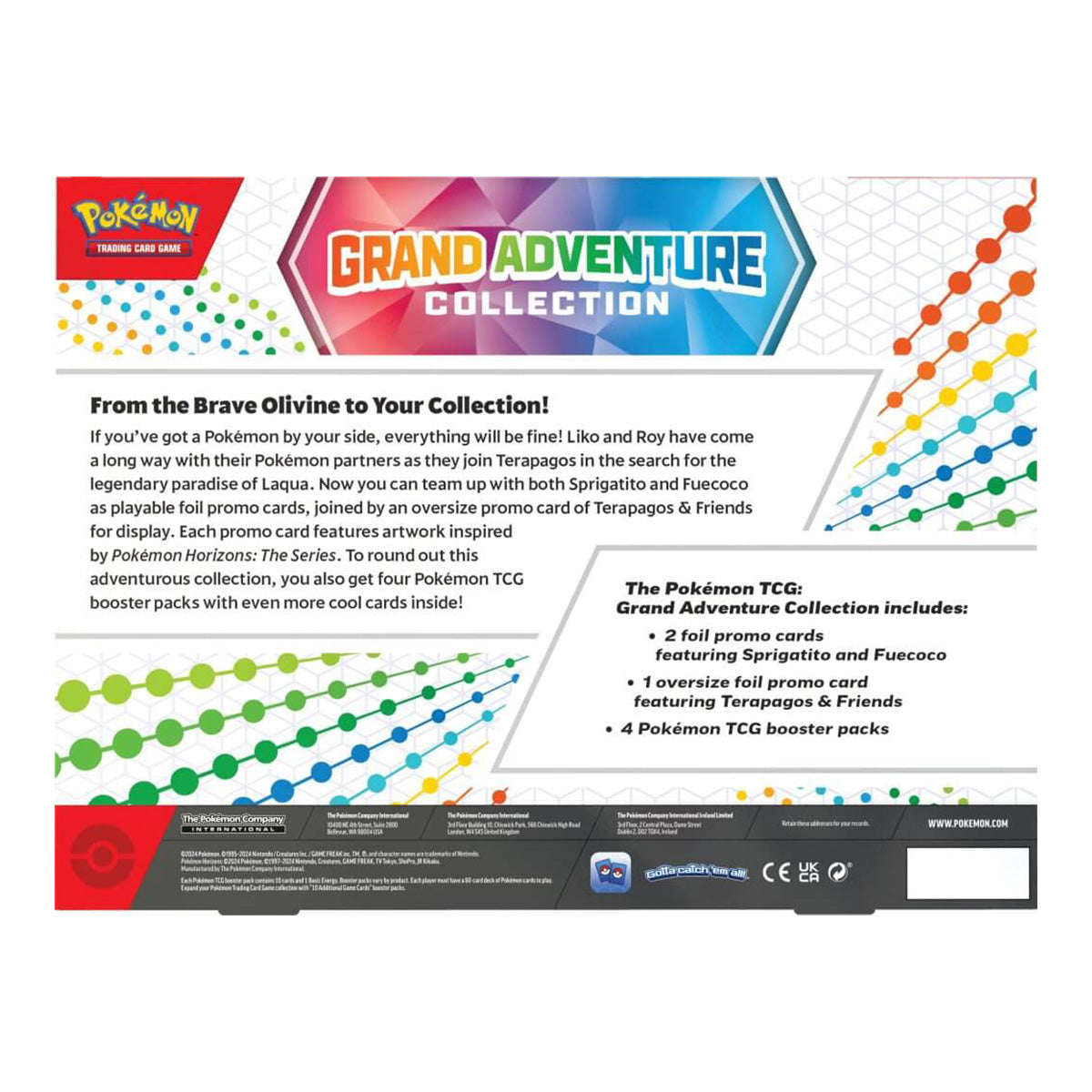 POKEMON TCG Grand Adventure Collection - Trading Card Games - 3