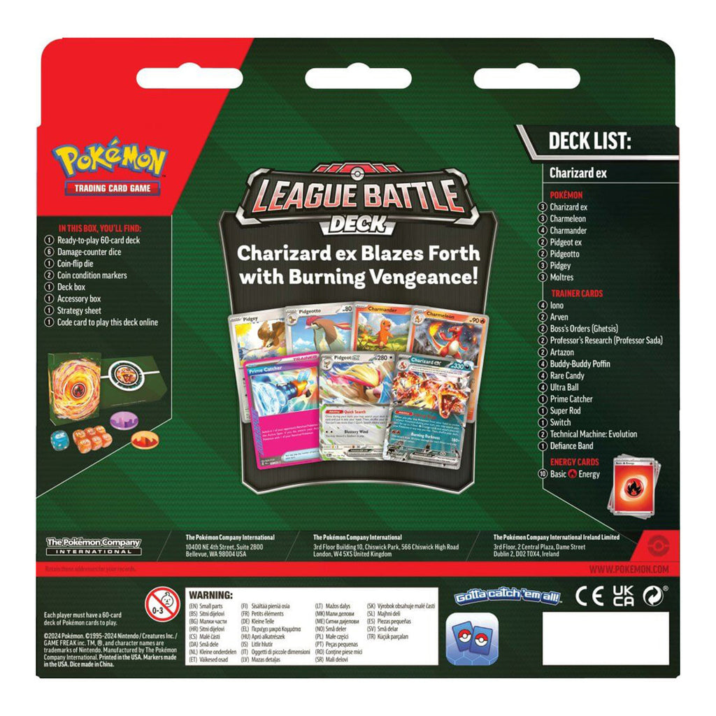 POKEMON TCG League Battle Deck Charizard ex - Trading Card Games - 3