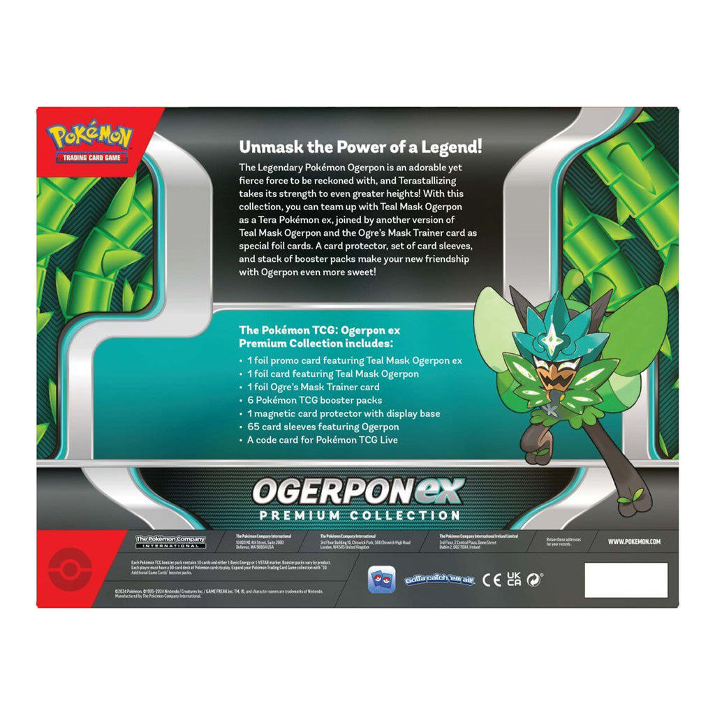 POKEMON TCG Ogerpon ex Premium Collection - Trading Card Games - 3