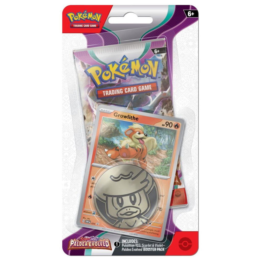 POKEMON TCG Scarlet & Violet Paldea Evolved Checklane Blisters (Pair) - Trading Card Games - 3