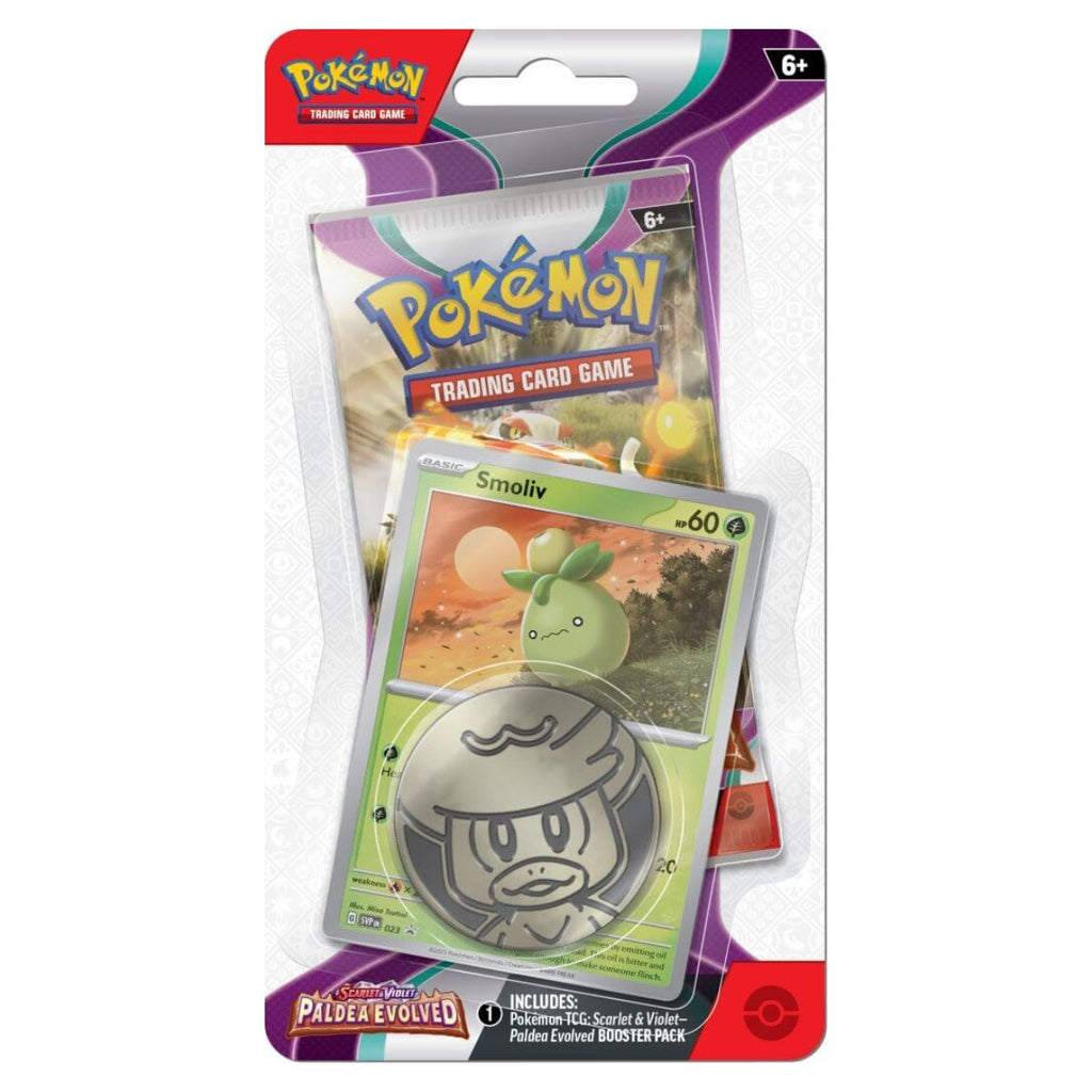 POKEMON TCG Scarlet & Violet Paldea Evolved Checklane Blisters (Pair) - Trading Card Games - 2