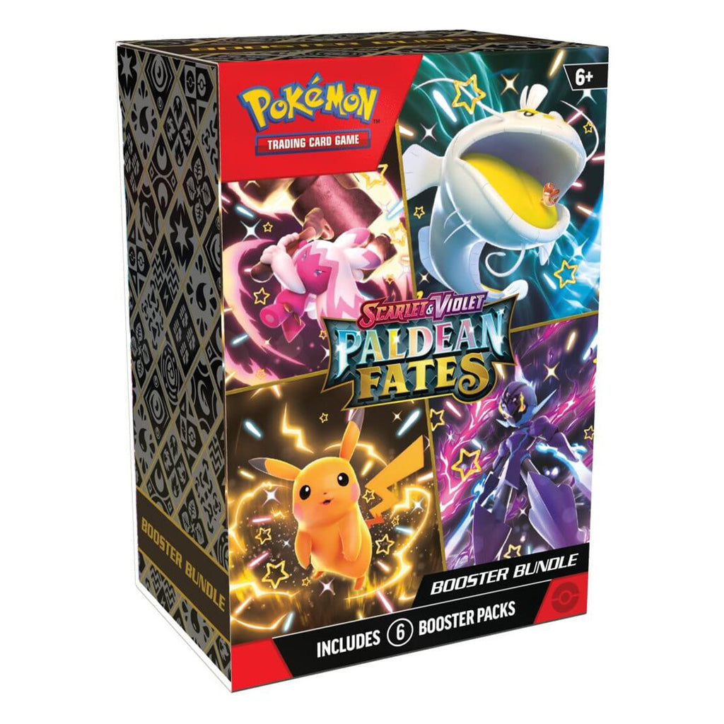 POKEMON TCG Scarlet & Violet Paldean Fates Booster Bundle Set - Trading Card Games