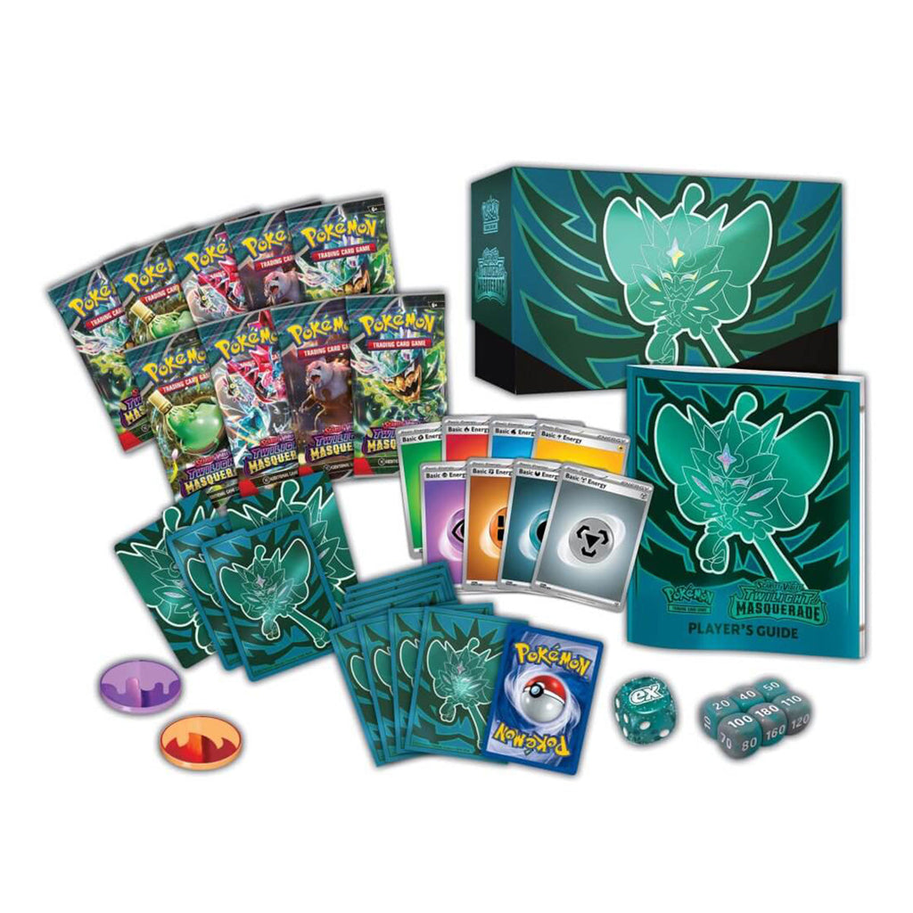 POKEMON TCG Scarlet & Violet Twilight Masquerade Elite Trainer Box - Trading Card Games - 4