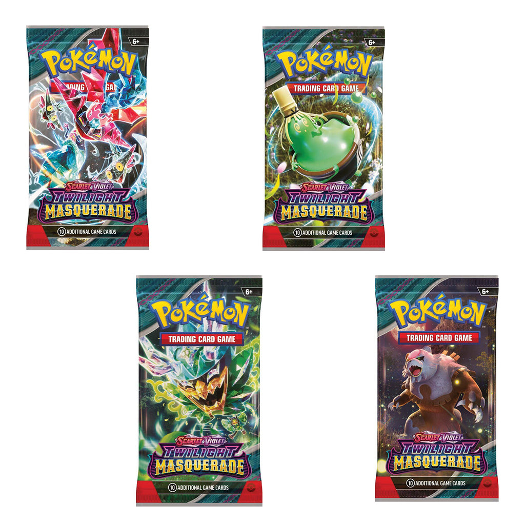 POKEMON TCG Scarlet & Violet Twilight Masquerade Single Booster Pack - Trading Card Games - 5