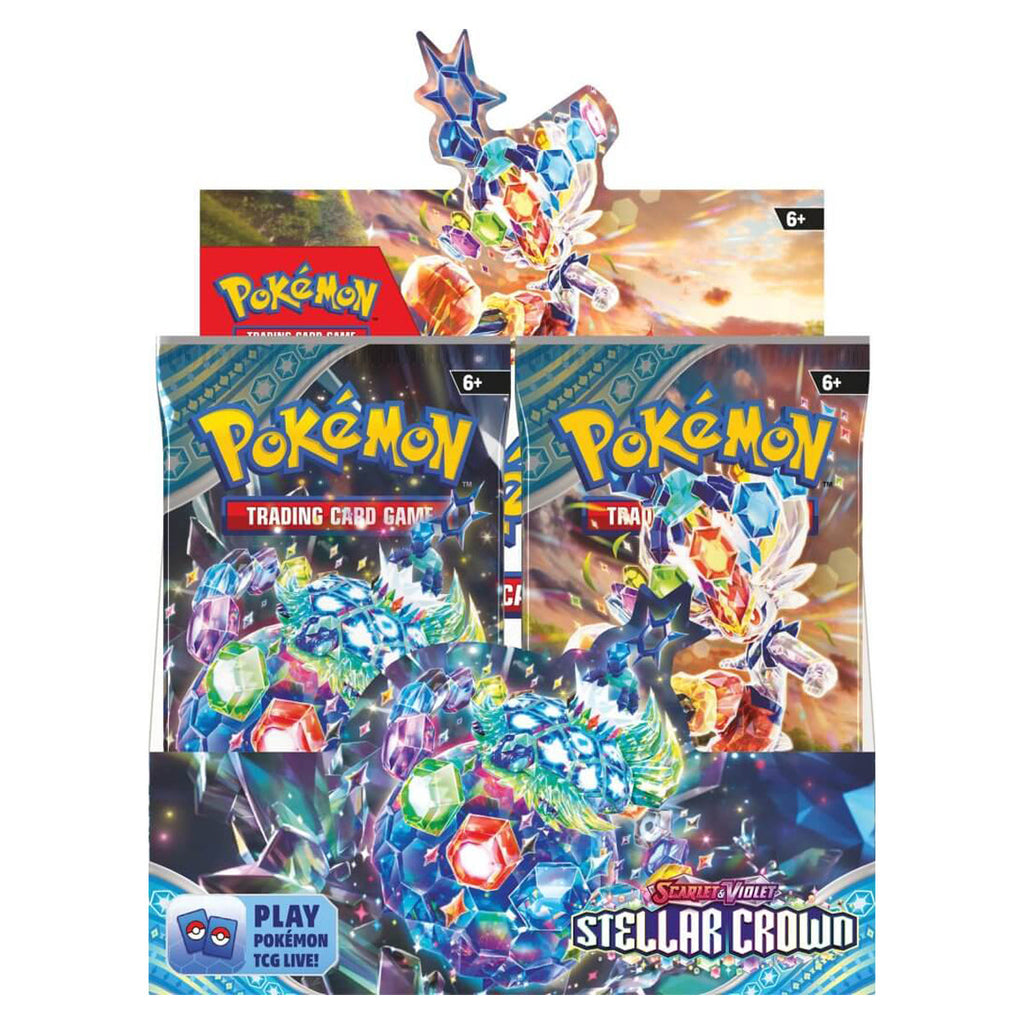 Scarlet & Violet Stellar Crown Booster Box POKEMON TCG - Trading Card Games - 2
