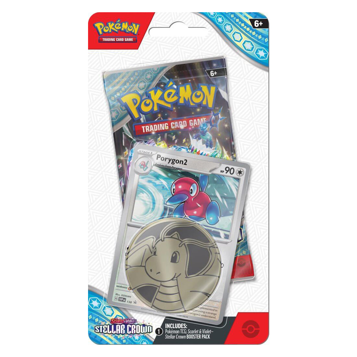 Scarlet & Violet Stellar Crown Checklane Blisters (Pair) POKEMON TCG - Trading Card Games - 3