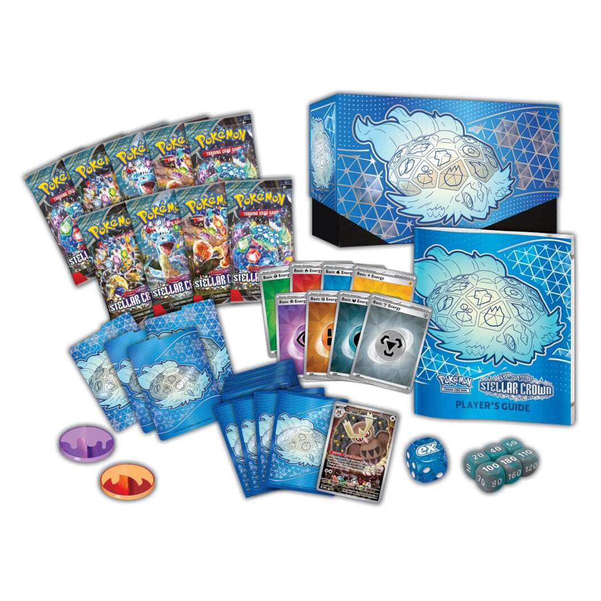 Scarlet & Violet Stellar Crown Elite Trainer Box POKEMON TCG - Trading Card Games - 3