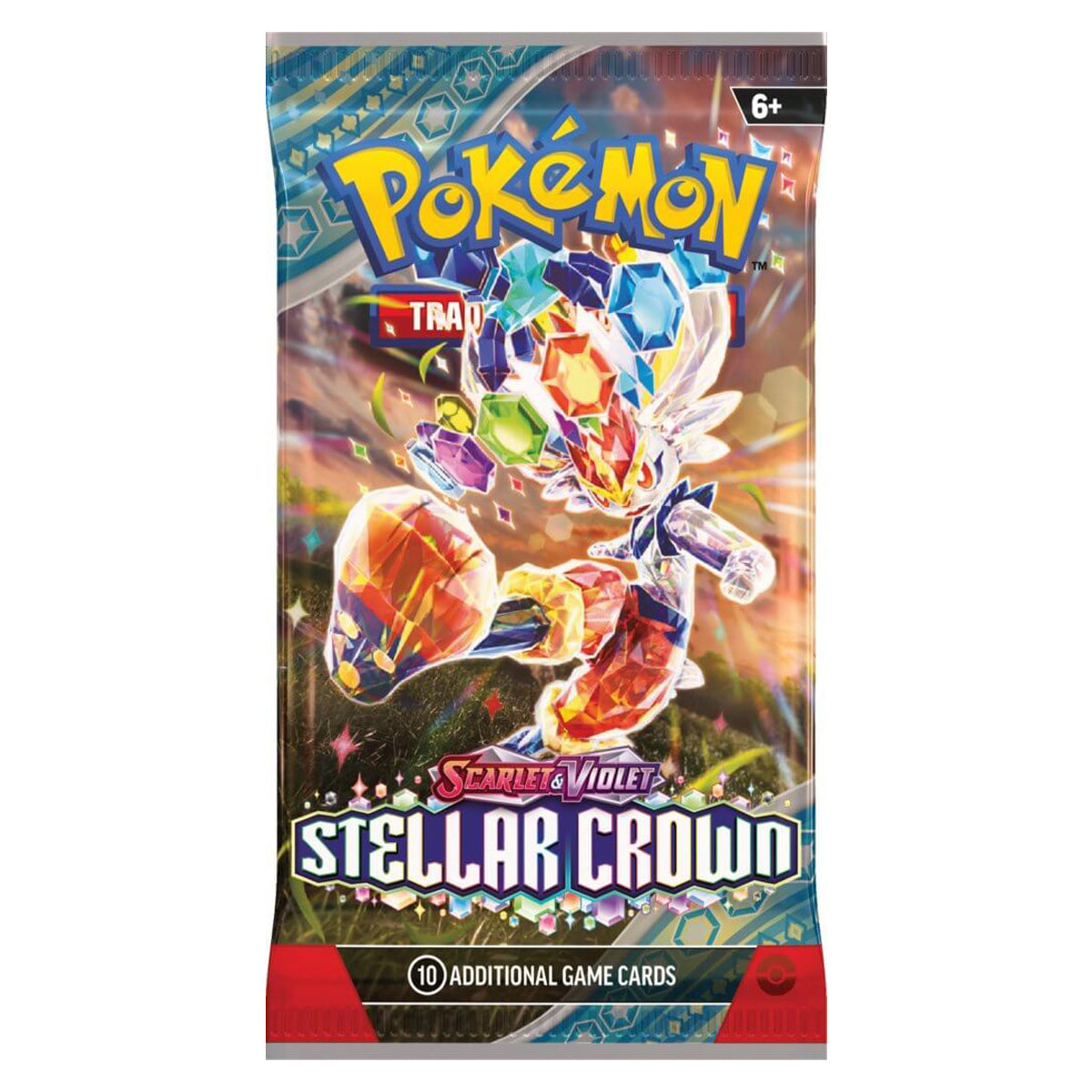 Scarlet & Violet Stellar Crown Single Booster Pack POKEMON TCG - Trading Card Games - 4