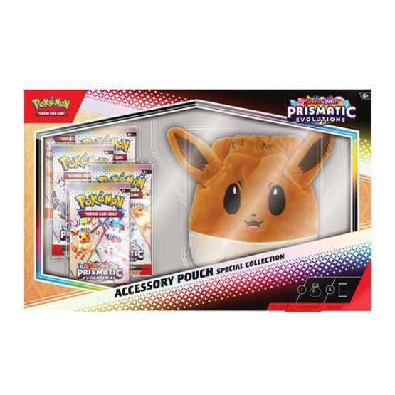 POKEMON TCG Scarlet & Violet Prismatic Evolutions Accessory Pouch - Trading Card Games - 2