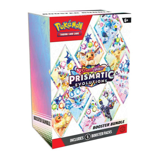POKEMON TCG Scarlet & Violet Prismatic Evolutions Booster Bundle - Trading Card Games