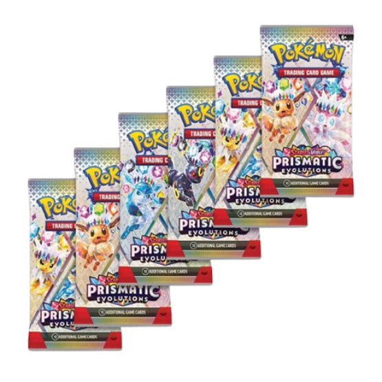 POKEMON TCG Scarlet & Violet Prismatic Evolutions Booster Bundle - Trading Card Games - 3