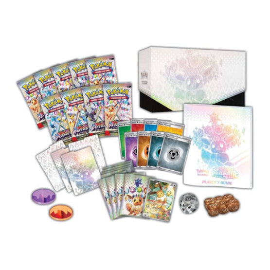 Scarlet & Violet Prismatic Evolutions Elite Trainer Box POKEMON TCG - Trading Card Games - 3