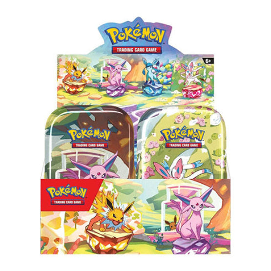 POKEMON TCG Scarlet & Violet Prismatic Evolutions Mini Tin (Set of 8) - Trading Card Games - 2