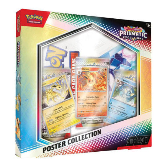 Scarlet & Violet Prismatic Evolutions Poster Collection POKEMON TCG - Trading Card Games