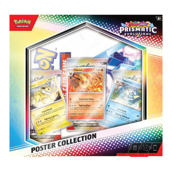Scarlet & Violet Prismatic Evolutions Poster Collection POKEMON TCG - Trading Card Games - 2